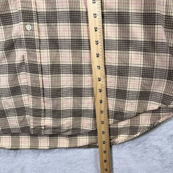 Ralph Lauren Men's Button Up Blake Shirt Size XL Brown Plaid Print 100% Cotton - Picture 8 of 13